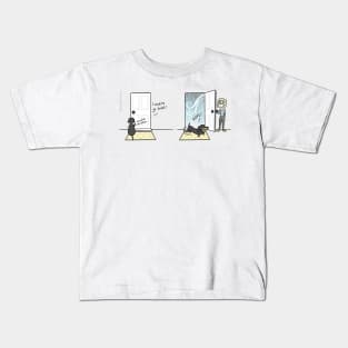 Nope to Rain  - Sausage Prince Comics Kids T-Shirt